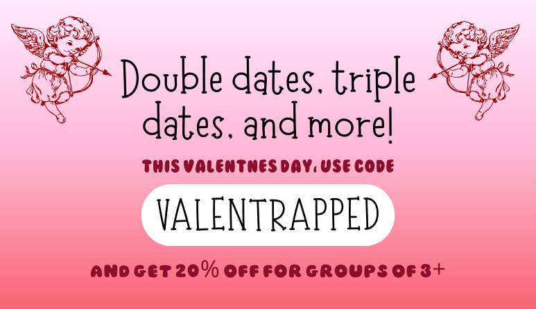 trapped valentines deal website popup